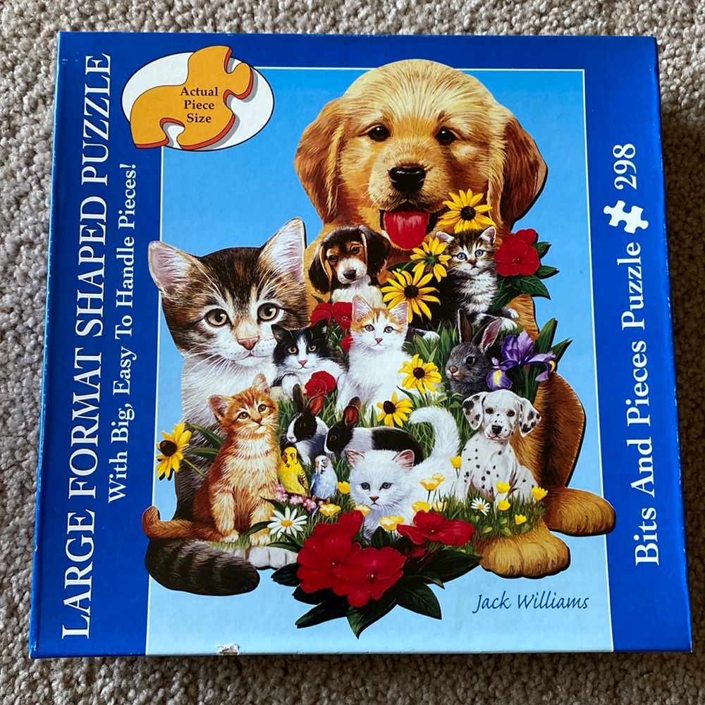 Jack Williams - Large format shaped puzzle - easy to handle pieces
